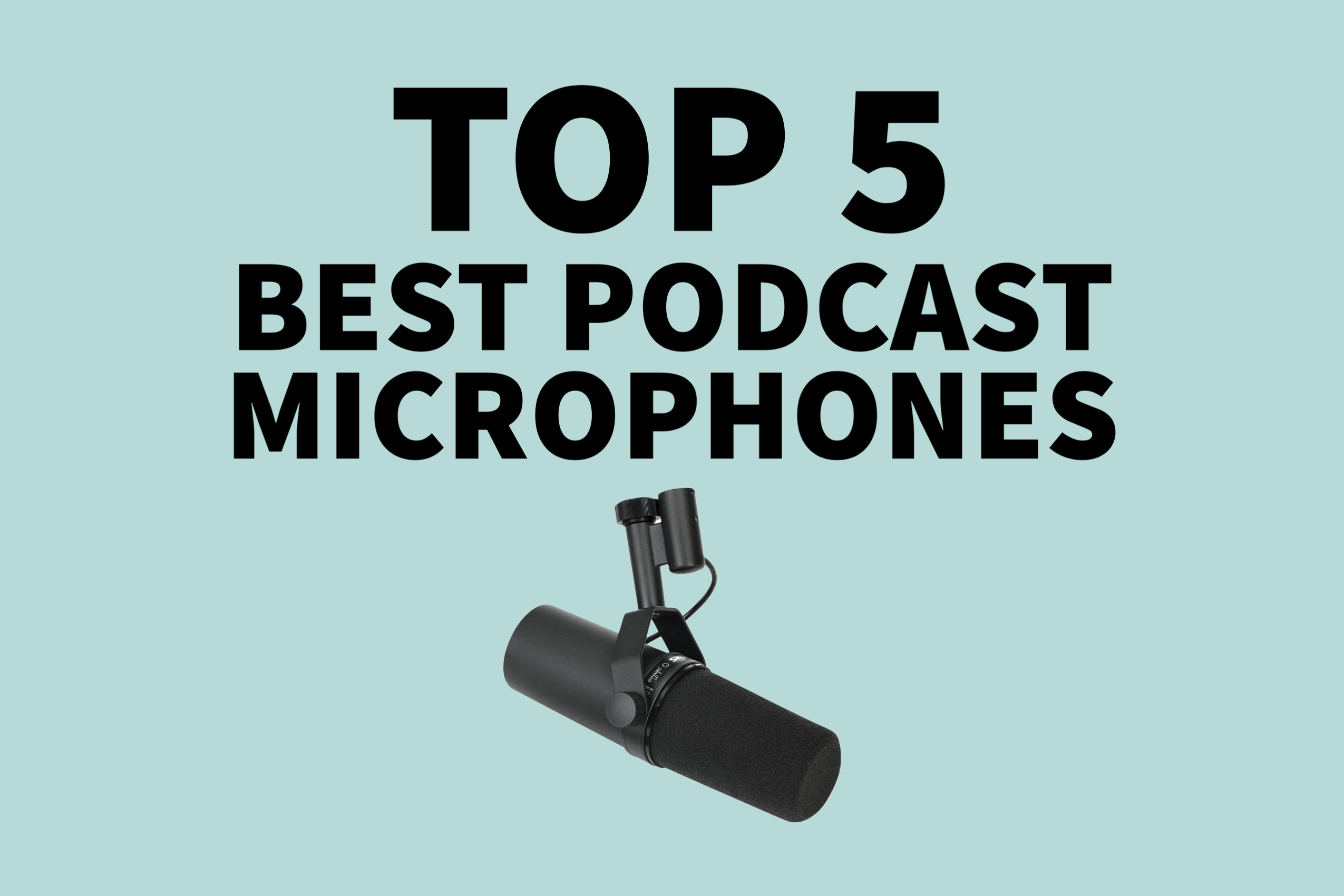 Top 5 Best Podcast Microphones   MooseCat Recording